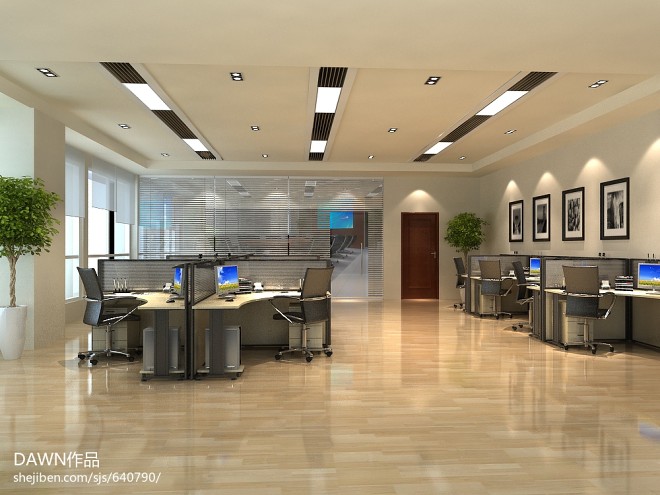 工程造价咨询公司办公室设计——技术与咨询服务的完美融合